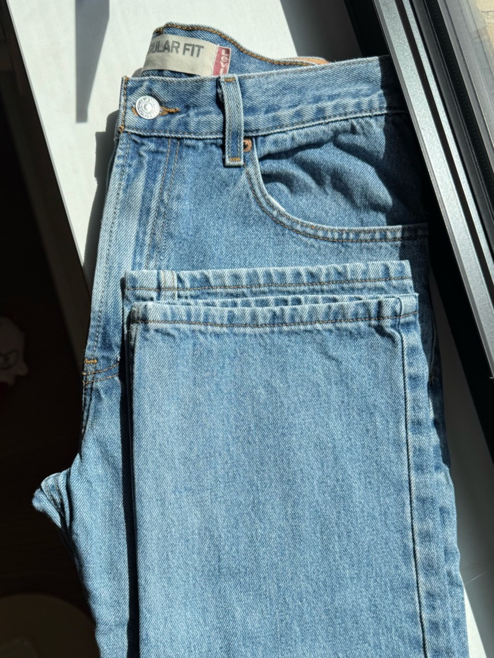 Levi's Light Blue 505 Regular Fit Jeans